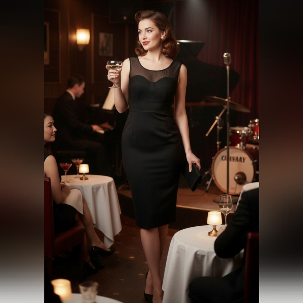 InWear Bombshell Satin Shimmy Dress